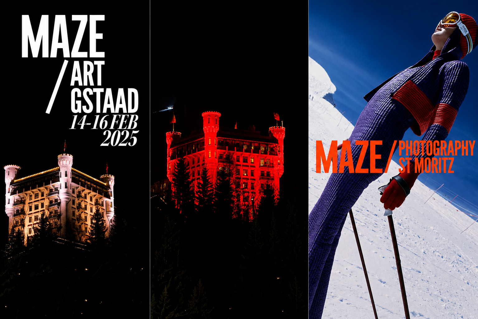MAZE Art Gstaad & St. Moritz 2025 — Art Across the Swiss Alps